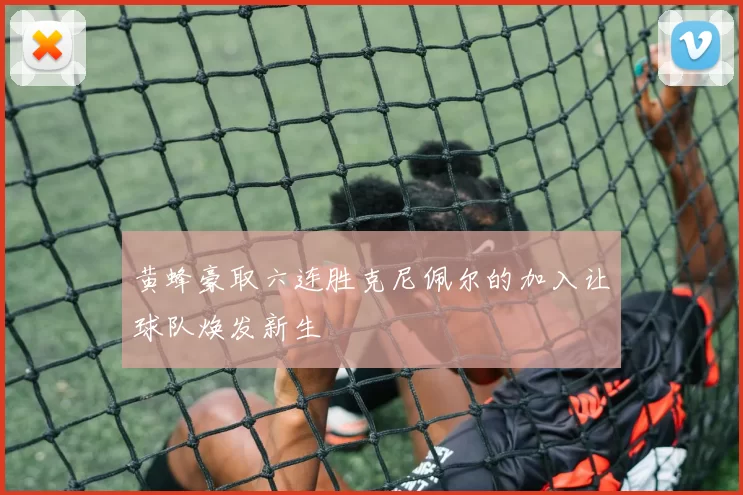 黄蜂豪取六连胜克尼佩尔的加入让球队焕发新生